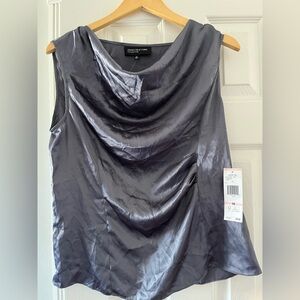 Jones New York Shadow Gray Top